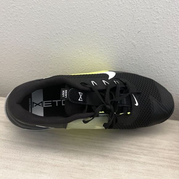 Nike CZ88281 017 Metcon 7 Men’s Sz 10 Training Crossfit Running Shoes Black Volt - Picture 9 of 9